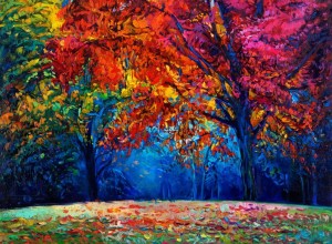 Grafika: Autumn Forest (2000) herfstpuzzel
