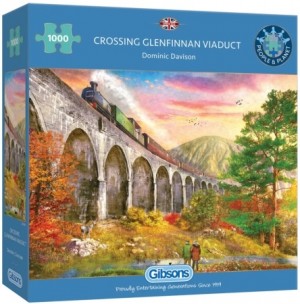 Gibsons: Crossing Glenfinnan Viaduct (1000) legpuzzel