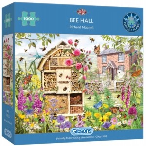 Gibsons: Bee Hall (1000) legpuzzel