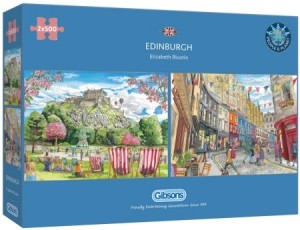 Gibsons: Edinburgh (2x500) legpuzzels
