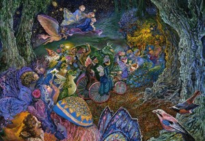 Grafika: Josephine Wall - Wings Parade (1000) legpuzzel