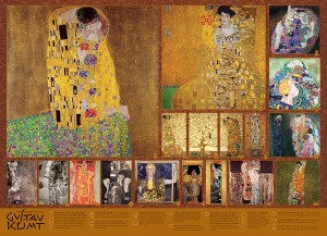 Cobble Hill: The Golden Age of Klimt (1000) legpuzzel