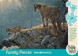 Cobble Hill: Excursion Cougar and Kits (350) family puzzel