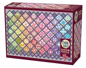 Cobble Hill: Four Square Quilt Blocks (2000) legpuzzel