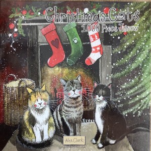 Alex Clark: Christmas Cats (1000) kerstpuzzel