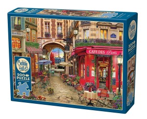 Cobble Hill: Café des Paris (500XL) legpuzzel