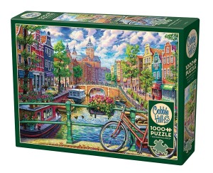 Cobble Hill: Amsterdam Canal (1000) legpuzzel