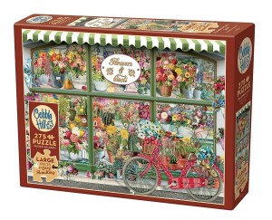 Cobble Hill: Flowers and Cacti Shop (275XL) Easy Handling puzzel