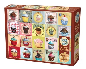 Cobble Hill: Cupcake Café (275XL) Easy Handling puzzel