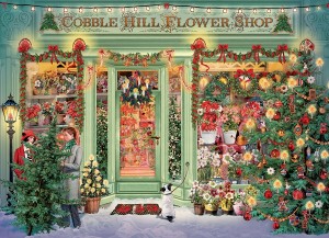Cobble Hill: Christmas Flower Shop (1000) kerstpuzzel