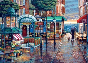 Cobble Hill: Rainy Day Stroll (1000) legpuzzel