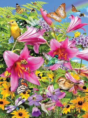 SunsOut: The Pollinators (500) verticale puzzel