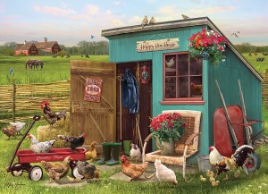 Cobble Hill: The Happy Hen House (1000) legpuzzel