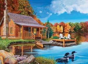 Cobble Hill: Loon Lake (500XL) legpuzzel