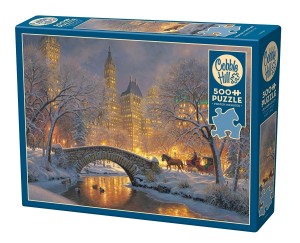 Cobble Hill: Winter in the Park (500XL) kerstpuzzel