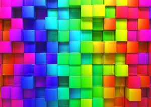 Nova Puzzle: Rainbow Color Boxes (1000) legpuzzel