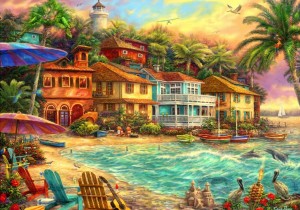 Bluebird: Island Life - Chuck Pinson (2000) legpuzzel