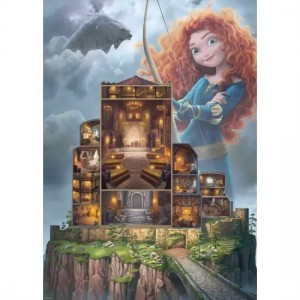 Ravensburger: Disney Castle - Merida (1000) verticale puzzel