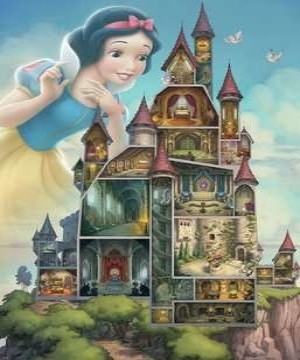 Ravensburger: Disney Castle - Snow White (1000) verticale puzzel