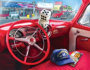 SunsOut: American Car (1000XL) legpuzzel