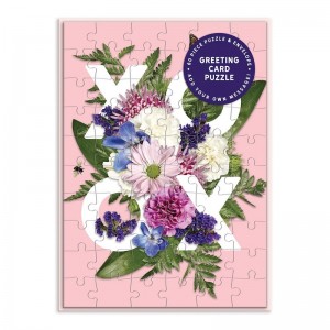 Galison: Greeting Card Puzzle - XoXo (60) puzzelkaart