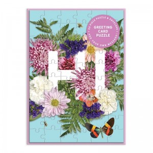 Galison: Greeting Card Puzzle - HI (60) puzzelkaart