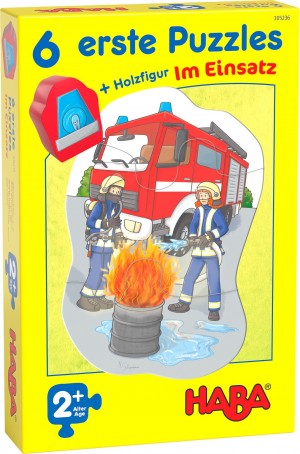 Haba: 6 Eerste puzzels Hulpdiensten (2/3/4) kinderpuzzels