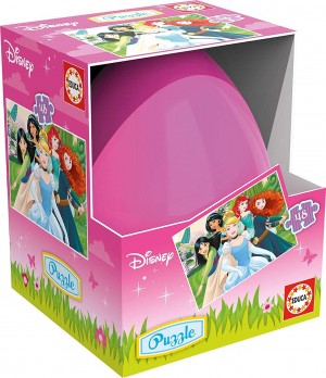 Educa: Disney Princess puzzel in ei (48) kinderpuzzel OP = OP