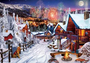 Art Puzzle: Winter Playground (1000) winterpuzzel