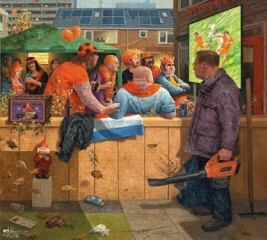 Art Revisited: Marius van Dokkum - De Finale (1000) legpuzzel