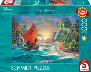 Schmidt: Thomas Kinkade - Disney Moana (1000) disneypuzzel