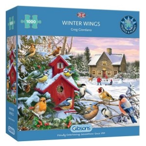Gibsons: Winter Wings (1000) winterpuzzel