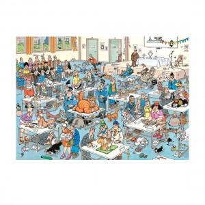 Jan van Haasteren: De Kattenshow (2000) legpuzzel