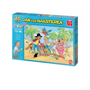 Jan van Haasteren Junior: Schatzoeken (150) kinderpuzzel