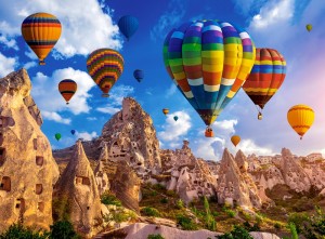 Castorland: Colorful Balloons, Cappadocia (2000) legpuzzel