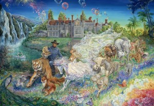 Grafika: Josephine Wall - Fantasy Wedding (1000) legpuzzel