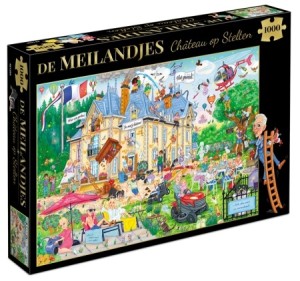 Tucker's Fun Factory: De Meilandjes - Chateau op stelten (1000) legpuzzel