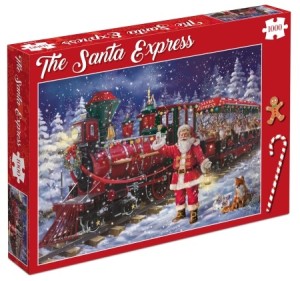 Tucker's Fun Factory: The Santa Express (1000) kerstpuzzel