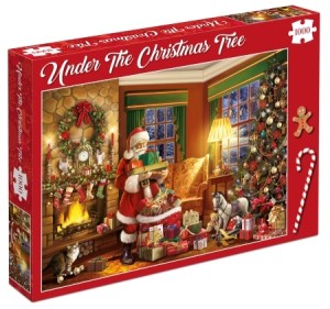 Tucker's Fun Factory: Under The Christmas Tree (1000) kerstpuzzel