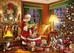 Tucker's Fun Factory: Under The Christmas Tree (1000) kerstpuzzel