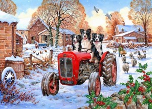 House of Puzzles: Beau, Belle & Bramble (1000) winterpuzzel