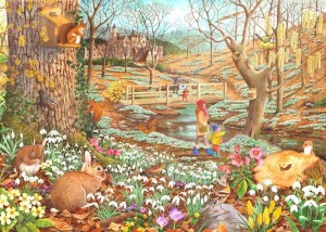 House of Puzzles: Snowdrop Walk (500BIG) legpuzzel