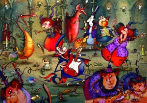 Grafika: Francois Ruyer - The Witches Festival (1000) legpuzzel