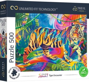 Trefl: Tiger Encounter (500) legpuzzel