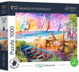 Trefl: Sailboats View (1000) legpuzzel