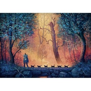 Heye: Inner Mystic - Woodland March (1000) legpuzzel