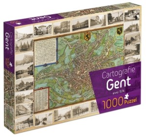 Tucker's Fun Factory: Cartografie Gent (1000) legpuzzel