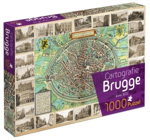 Tucker's Fun Factory: Cartografie Brugge (1000) legpuzzel