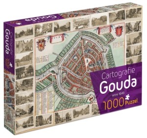 Tucker's Fun Factory: Cartografie Gouda (1000) legpuzzel