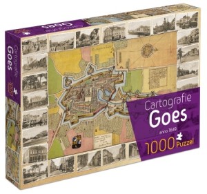 Tucker's Fun Factory: Cartografie Goes (1000) legpuzzel